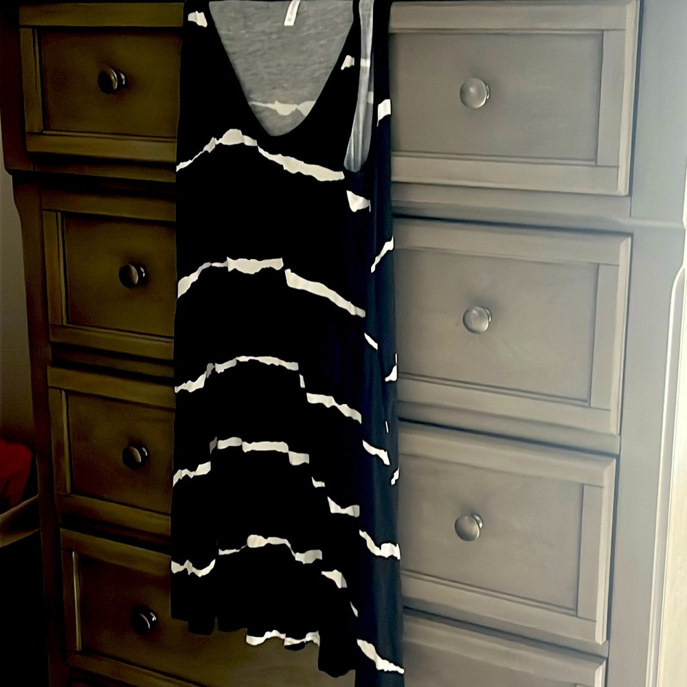 Knee length sun dress